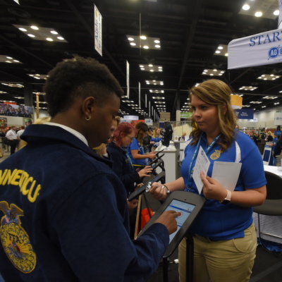 Ag Explorer booth Ag Explorer