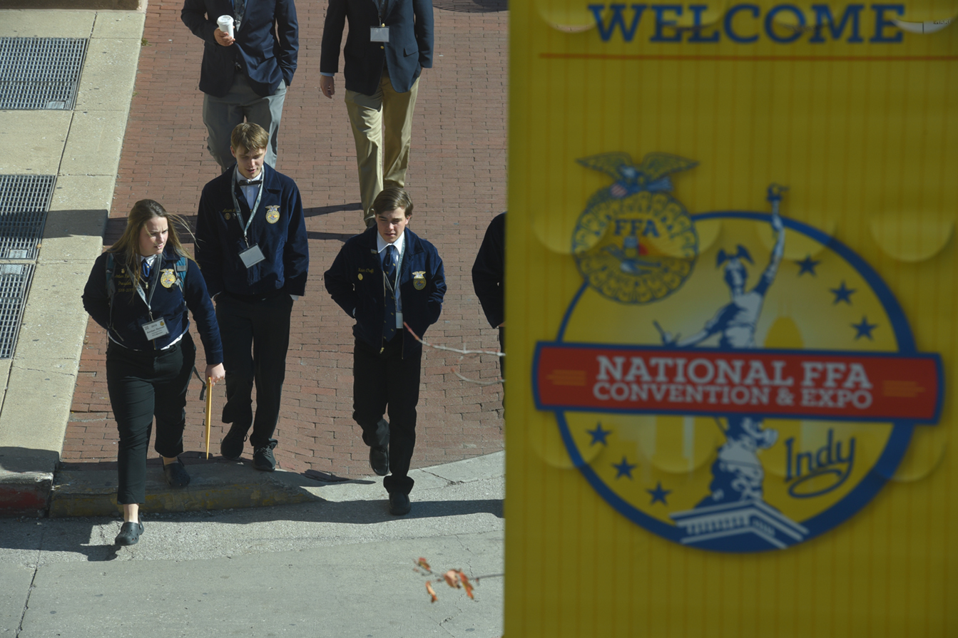 Area FFA members recognized at FFA Convention in Indianapolis