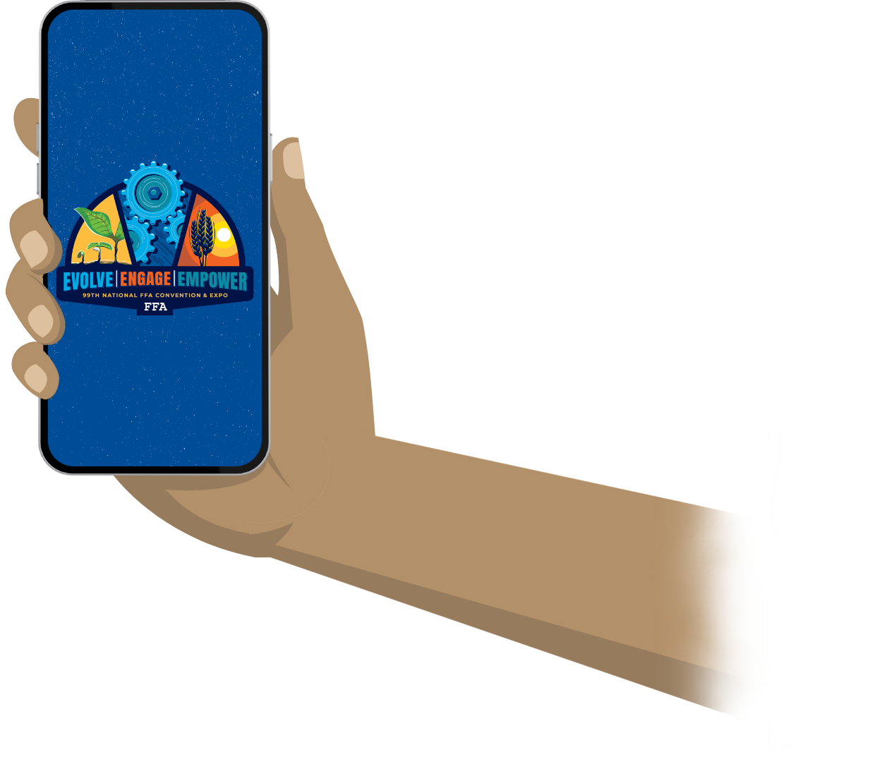 99th Convention App Hand (2)